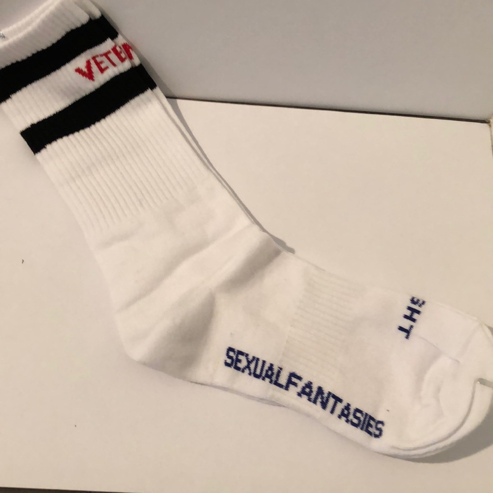 White style socks